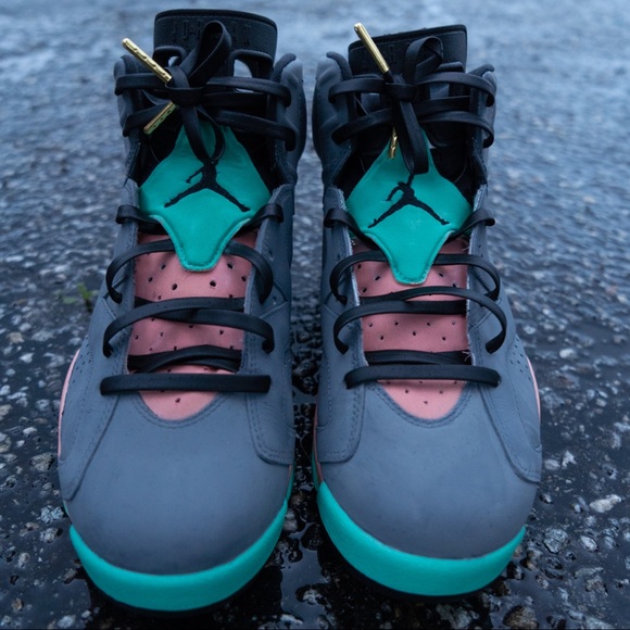 Custom Jordan 6s “After The Storm” by SJRcustoms - Picture 3 of 7